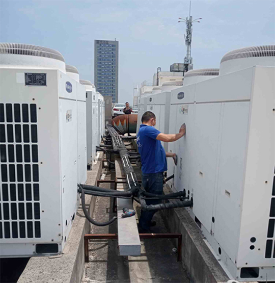 浪卡子中央空调制热和不制冷系统维修方法